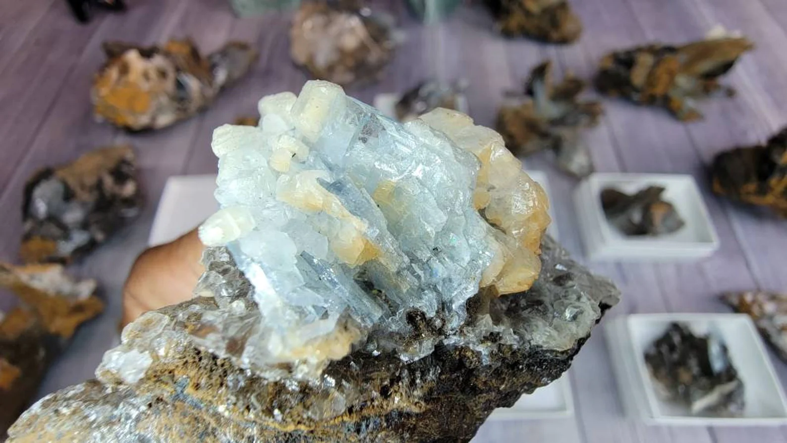 blue barite