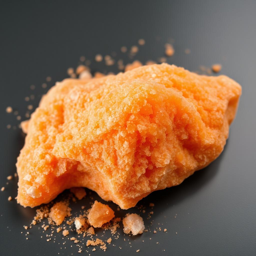 orange color salt mineral product supplier in iran