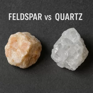 Feldspar verses Quartz