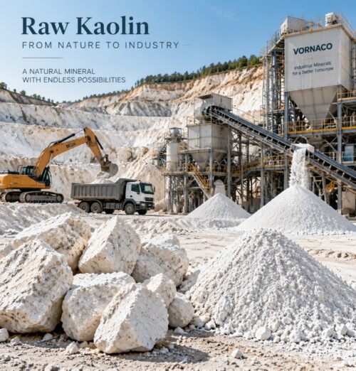 Calcined Kaolin vs Raw Kaolin: Differences and Applications 1 Raw kaolin mining and processing process