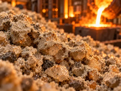 Green Compression Strength in Bentonite-Bonded Foundry Sand: Key Factors 1 Bentonite-Bonded Sand Grains in Green Sand Casting