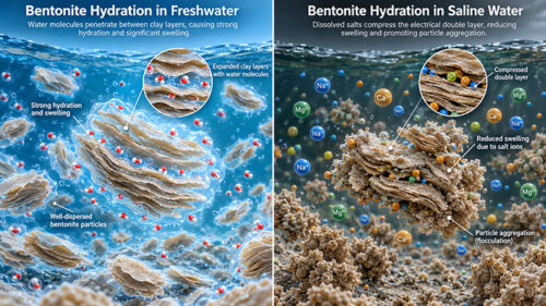 How Water Salinity Affects Bentonite Hydration and Performance 1 Bentonite Hydration in Freshwater vs. Saline Water