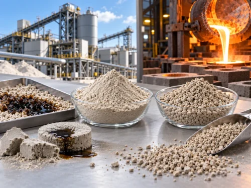 Sodium Bentonite vs Calcium Bentonite: Differences and Uses 3 Calcium bentonite industrial applications including absorbents and foundry processes
